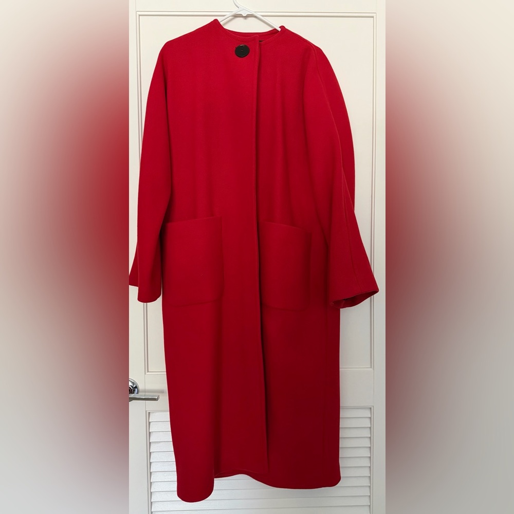 Zara Manteco Wool Blend Coat ZW Collection
